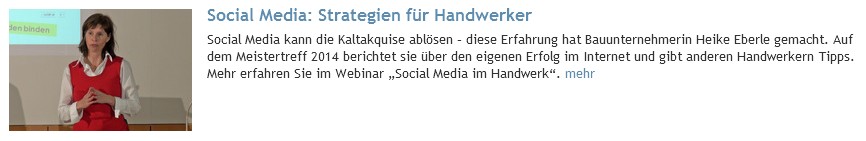 Social Media - Strategien fuer Handwerker (von Heike Eberle)